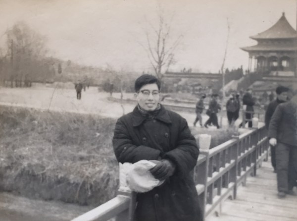 A young traveler, somewhere in the Nortern China