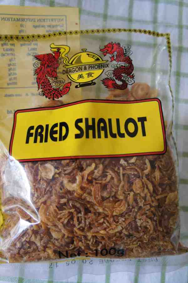Asian fried shallot