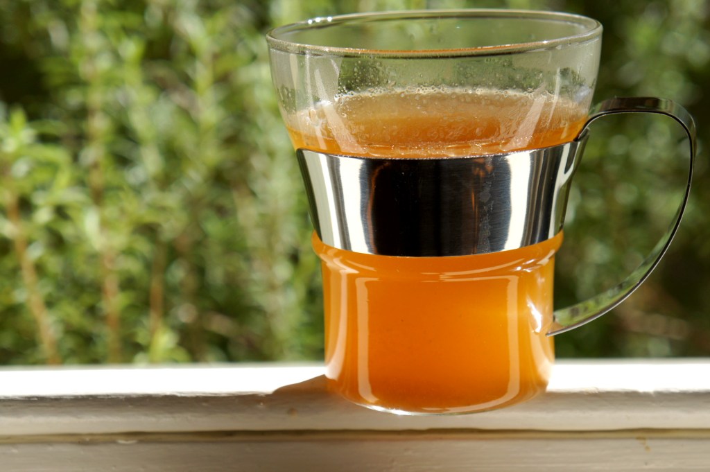 American ginseng soup with goji berries and lean pork&nbsp;(花旗參汤)