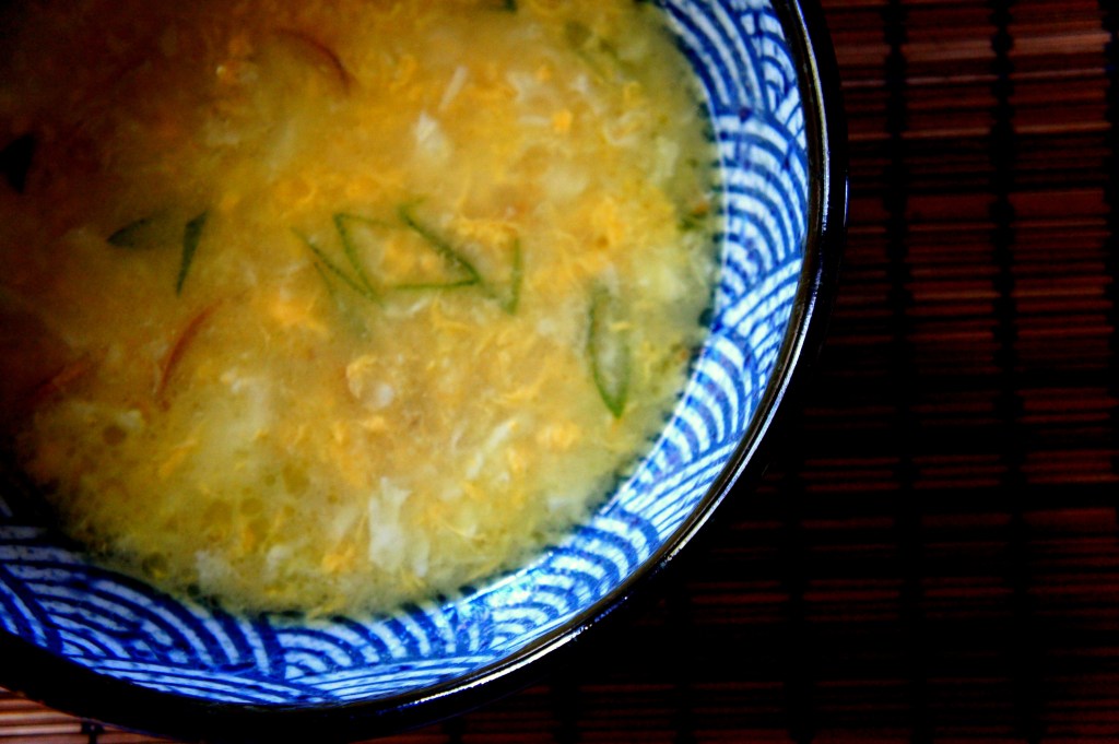 Egg and ginger soup – grandmother’s cough remedy (FODMAP&nbsp;Friendly)