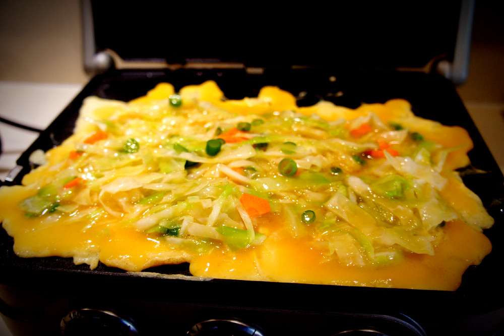 Asianstyle omelette with cabbage and oyster sauce (FODMAP friendly) Eat