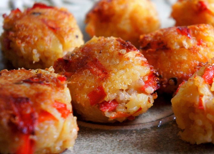 Quinoa potato hash (FODMAP&nbsp;friendly)