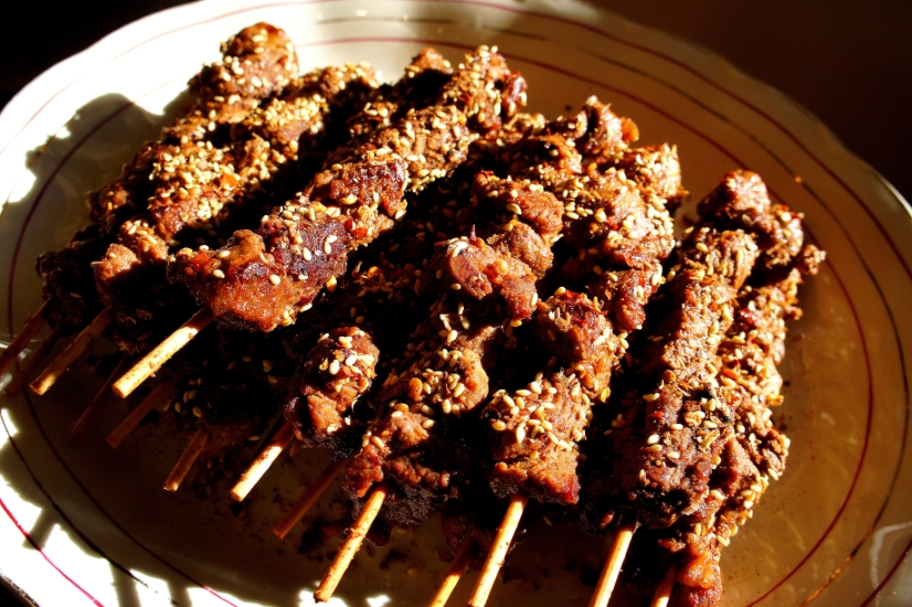 Chinese north-west style lamb cumin kebabs ‘羊肉串’ ( FODMAP&nbsp;friendly)