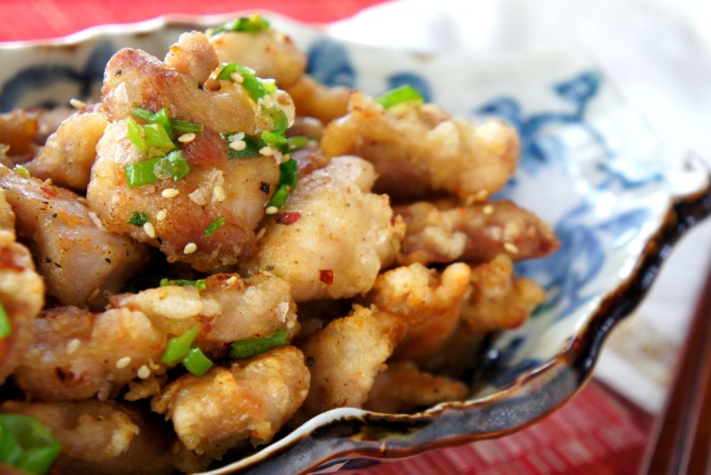 Salt and pepper chicken (盐椒鸡) (FODMAP&nbsp;friendly)