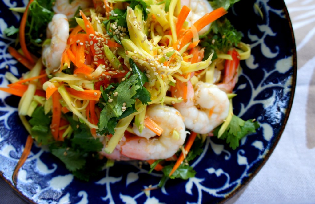 Prawn and pickled green mango&nbsp;salad