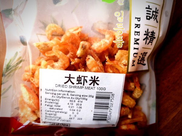 Chinese dried shrimps