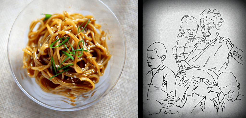 Homemade noodles, memories of a peasant family during a&nbsp;famine