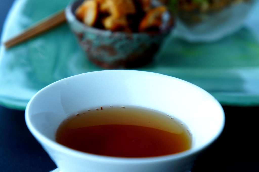 Pork fat oil - grandmother's pork cracklings, warm rice with pork fat and soy sauce (FODMAP friendly)