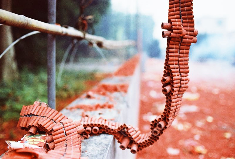 Chinese new year firecrackers