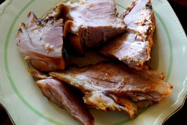 Cut the meat off the bone