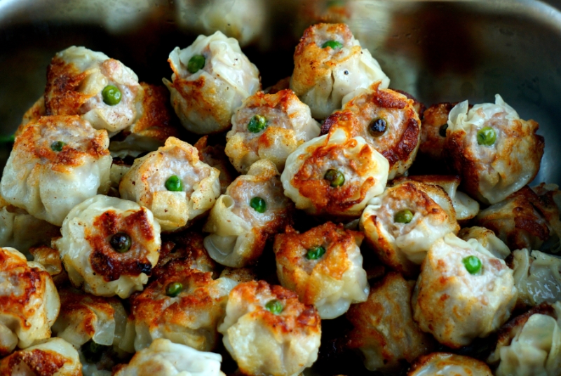 Chicken ‘siumai’ 燒賣&nbsp;dumplings